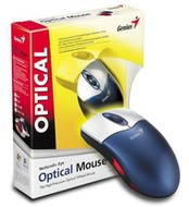 Myš Genius NetScroll+ EYE BLUE PS/2, optická - 