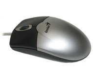 Myš Genius PowerScroll+ EYE METALLIC PS/2, optická - Mouse