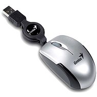 Notebook mouse Genius micro Traveler silver - Mouse