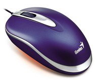 Myš Genius NetScroll+ Mini Traveler IRIS modrá (blue) USB + PS/2, optická - Mouse