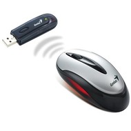Mouse Genius Wireless Traveler 600 silver-black - Mouse
