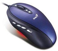 Myš Genius NetScroll+ Superior modrá (blue) optická, 800dpi, 10 tlačítek + kolečko, USB - Mouse