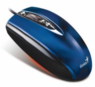 Myš Genius Navigator 500 modrá (blue) optická, 800dpi, 6 tlačítek + kolečko, PS/2 + USB - Mouse
