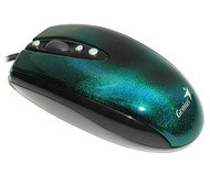 Myš Genius Navigator 500 zelená (green) optická, 800dpi, 6 tlačítek + kolečko, PS/2 + USB - Mouse