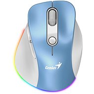 Genius Ergo 9000S Pro blue and white - Mouse