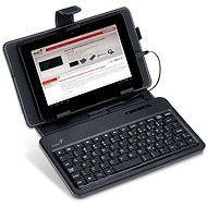 Genius LuxePad A120 CZ + SK schwarz - Hülle für Tablet mit Tastatur