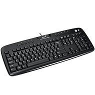 Genius KB-220e CZ+SK Black - Keyboard