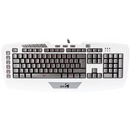 Genius GX Gaming IMPERATOR PRO CZ + SK, biela - Herná klávesnica