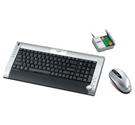 Genius wireless TwinTouch LuxeMate PRO modrý - Keyboard and Mouse Set