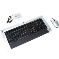Genius wireless TwinTouch LuxeMate PRO stříbrný - Keyboard and Mouse Set