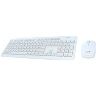 Genius SlimStar i8050 CZ SK + Weiß - Tastatur/Maus-Set