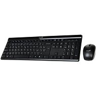 Genius Slimstar i8150 CZ+SK Black - Keyboard and Mouse Set