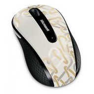 Microsoft Wireless Mobile Mouse 4000 Dove White Ravel - Maus