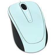 Microsoft Wireless Mobile Mouse 3500 Aqua Blue Gloss (Limited Edition) - Mouse