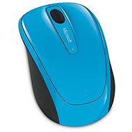 Microsoft Wireless Mobile Mouse 3500 Artist Cyan Blue (Limited Edition) - Mouse