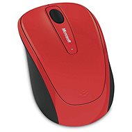 Microsoft Wireless Mobile Mouse 3500 Artist Flame Red Gloss (Limited Edition) - Mouse