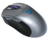 Myš A4tech RP-649 optická, rádiová s přijímačem nabíjejícím AA baterie, 5 tlačítek + kolečko, PS/2 + - Mouse