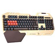 Tastatur A4tech Bloody B418,Gold, CZ - Gaming-Tastatur