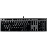 A4tech FX60 with white backlight USB grey - CZ - Keyboard