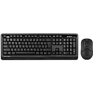 A4tech FG1012S black - CZ/SK - Keyboard and Mouse Set