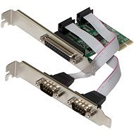 EVOLVEO Serial RS232 és LPT PCIe, bővítőkártya - Bővítőkártya