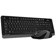 A4tech FG1010 FSTYLER Grey CZ - Keyboard and Mouse Set