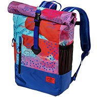 Meatfly x Pura Vida Holler backpack, Red Dots - School Backpack