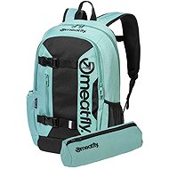 Meatfly Basejumper 22 l, Sea Green - School Set