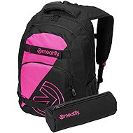 Meatfly Exile 24 l, Pink/Black - School Set