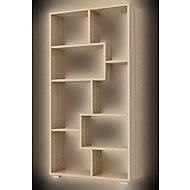 Meblocross Regál Uskon, Dub Sonoma - Shelving Unit