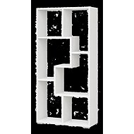 Meblocross Uskon II Bookcase, White - Shelving Unit