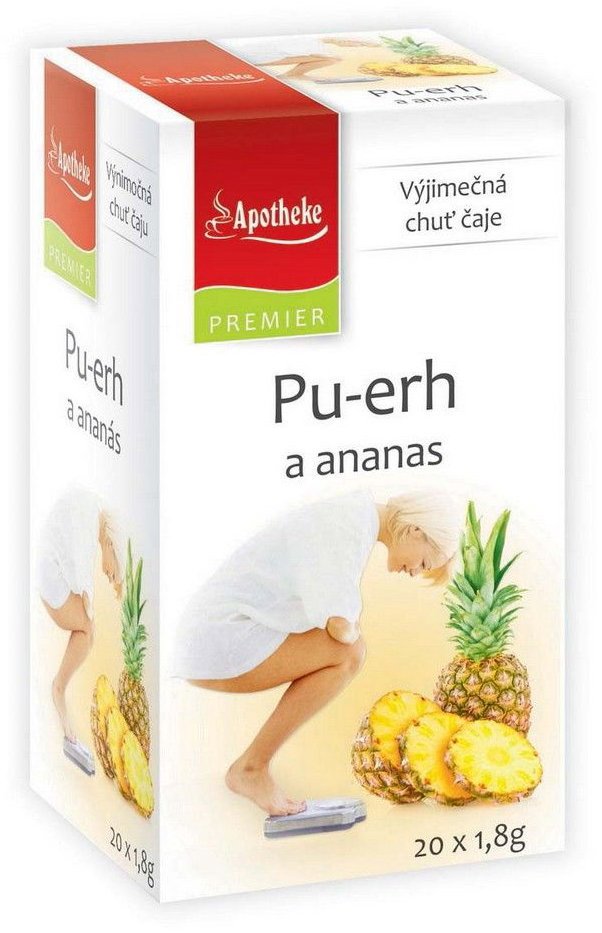 Apotheke Pu-erh and pineapple 20 × 1.8 g - Tea