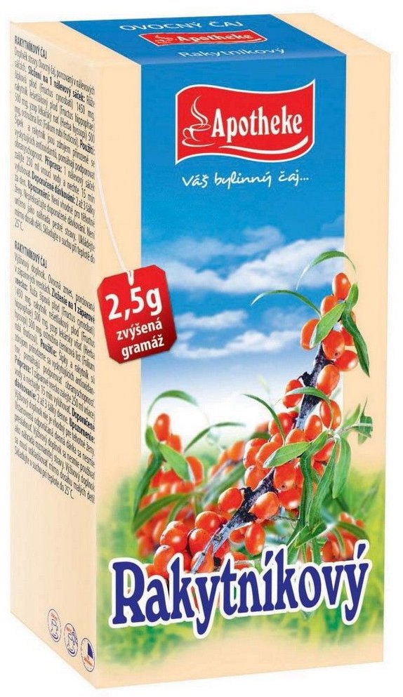 Apotheke Sea Buckthorn 20 × 2,5 g - Tea