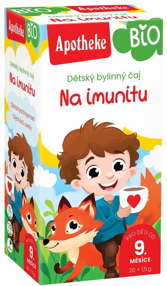 Apotheke Children's TEA BIO for Immunity 20 x 1,5g - Tea