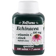 Echinacea 100mg + Vitamin C + Zinc - 107 Tablets - Echinacea