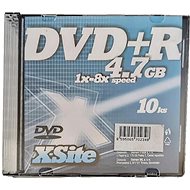 X-Site DVD-R 10 pck slim box - Media