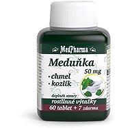 MedPharma Lemon balm 50 mg + Hops + Valerian - 67 tablets - Dietary Supplement