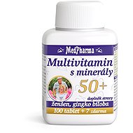 MedPharma Multivitamin with minerals 50+ - 107 tbl. - Multivitamin