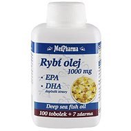 Rybí olej 1000 mg – EPA + DHA – 107 tob. - Omega-3
