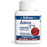 MedPharma Iron 20 mg + Vitamin C - 107 tablets - Iron