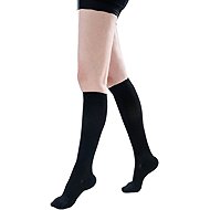 MEDIAL Medical Compression Calf Socks 1st Compression Class Closed Toe - Black, size M - knee socks