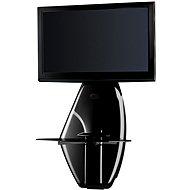 Meliconi GHOST DESIGN 500 Glossy Black - TV Mount