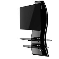 Meliconi Ghost Design 2000 Rotation schwarz glänzend - TV-Halterung