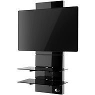Meliconi Ghost Design 3000 fekete - TV tartó konzol
