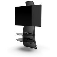 Meliconi Ghost Design 2000 Rotation Mat, Black - TV Stand