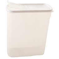 Mega Plast MP1460 container with measuring cup, 4 l, 22.5 × 10.5 × 26 cm - Storage Jar
