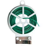 CON: P Horticultural binding wire green 2mm x 30m, with cutter - Growing Accessory