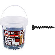 CONNEX Gipskartonschrauben mit großem Gewinde 3,9 × 35 mm, 500 Stk. - Holzschrauben