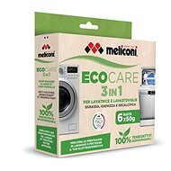 MELICONI green line 3v1 čisticí prášek pro pračky a myčky - 6 sáčků x 50g - Cleaner
