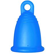 Me Luna Classic L with eyelet blue - Menstrual Cup